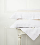 Egyptian Cotton Super King Duvet Cover with Gold Accents 260cm x 220cm
