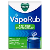 Vicks VapoRub, Relief of Cough Cold & Flu Like Symptoms, Jar 100g cough cold & flu Sainsburys
