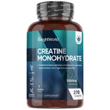 Superdrug WeightWorld Creatine Monohydrate 3000mg Unflavoured Vegan Tablets 270 Count- Buy online at McGrocer