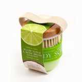 Superdrug Tropical Fruits Coconut Lime Sugar Scrub & Body Brush Set 150g- Buy online at McGrocer