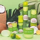 Tropical Fruits Coconut Lime Sugar Scrub Set 150g (British brand)