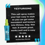 TIGI Salty Not Sorry texturising sea salt spray 100ml (British brand)