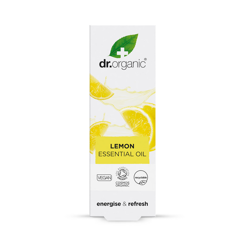 Dr Organic Pure Lemon Essential Oil 10ml - British product