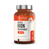 VitaBright iron bisglycinate supplement 28mg 180 tablets, imported from the UK