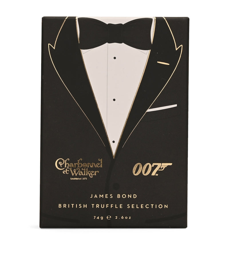 Charbonnel et Walker James Bond Tuxedo chocolate truffle selection 74g - British product