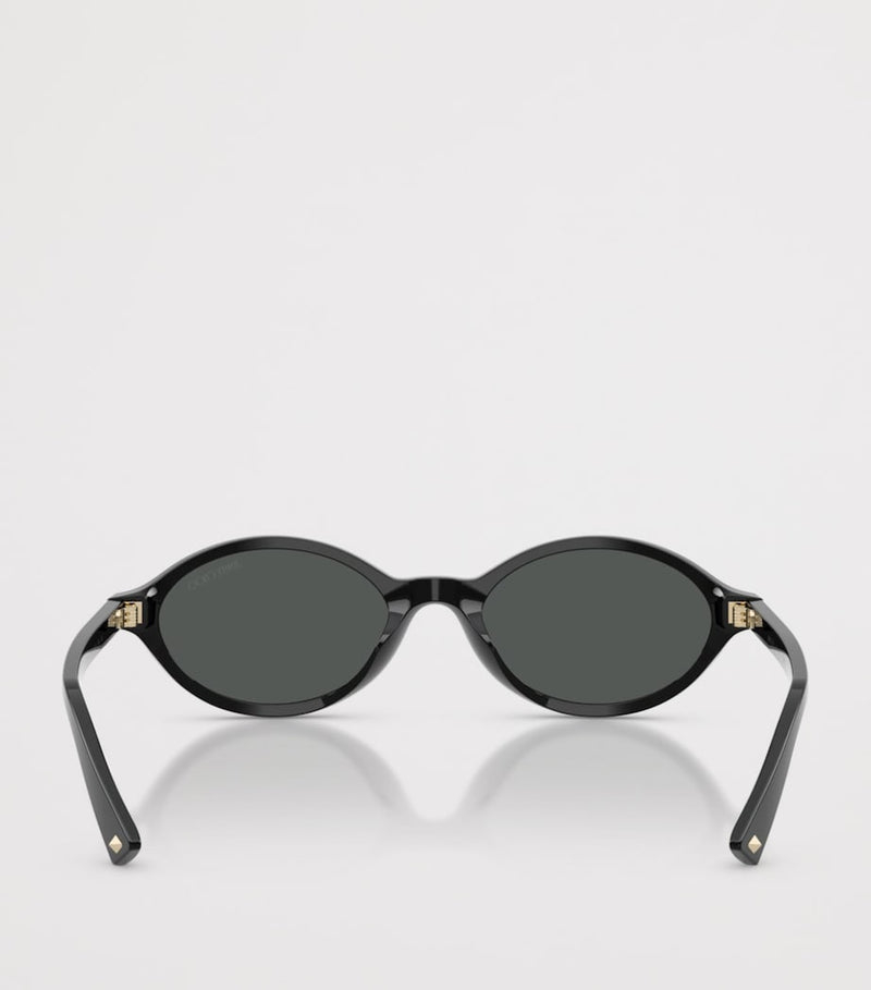 Jimmy Choo oval sunglasses acetate, UK version