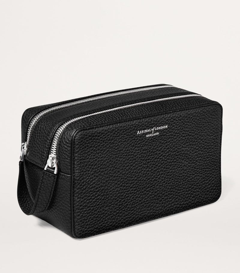 Aspinal Of London Leather Mount Street Toiletries Bag - British product