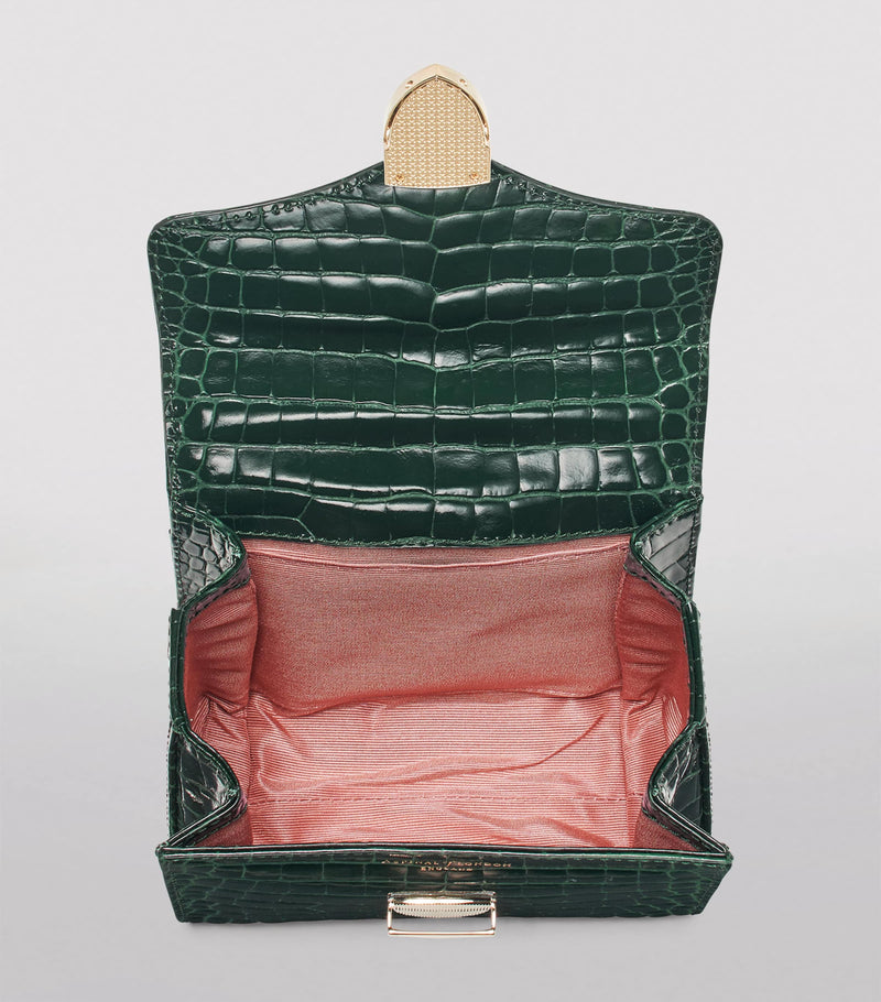 Aspinal of London Mini Mayfair top-handle bag, imported from the UK