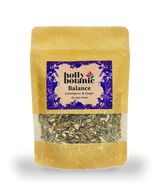 Holland & Barrett Holly Botanic Balance Tisane Lemongrass & Ginger Herbal Tisane 40 Cup Loose- Buy online at McGrocer