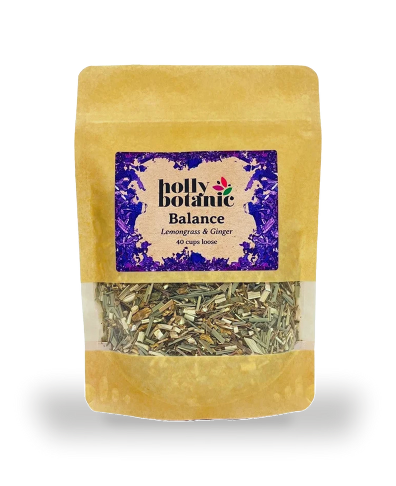 Holly Botanic Balance Tisane lemongrass ginger 40 cup loose tea, UK version