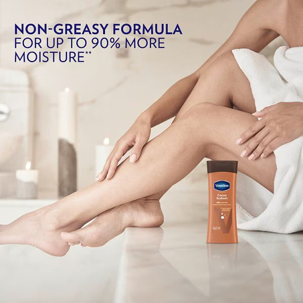 Vaseline Intensive Care Cocoa Radiant Body Lotion 200ml (British brand)