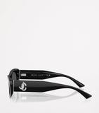 Jimmy Choo Oval Logo Sunglasses acetate frame (British brand)