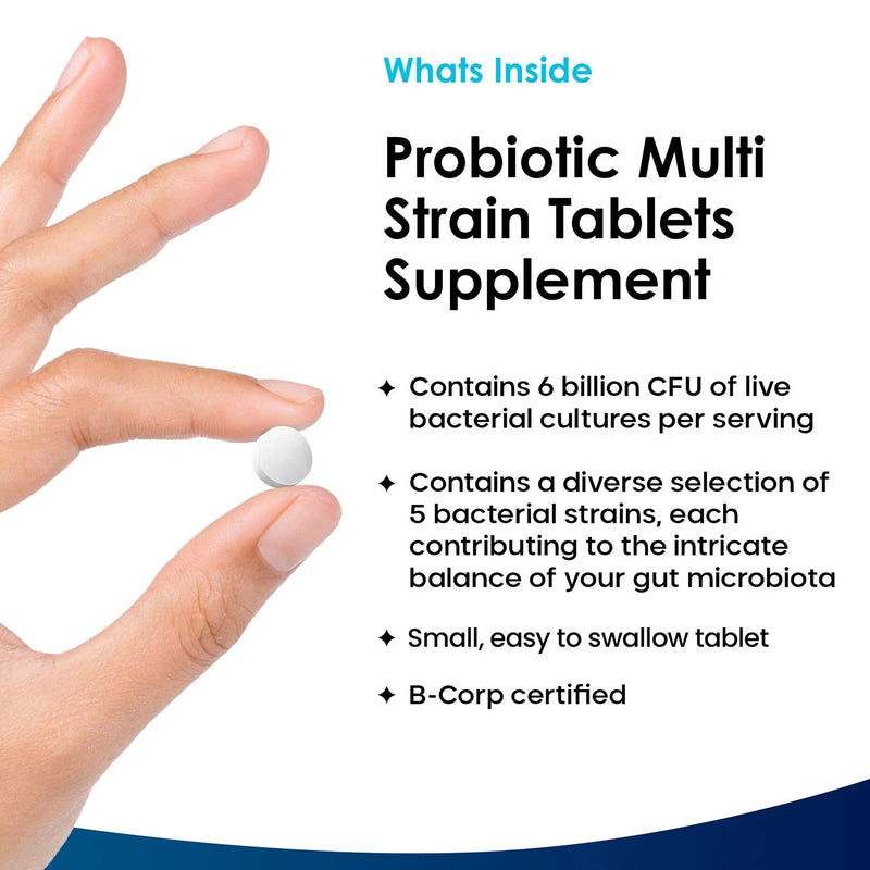 New Leaf Probiotic Multi-Strain 360 Tablets - British product