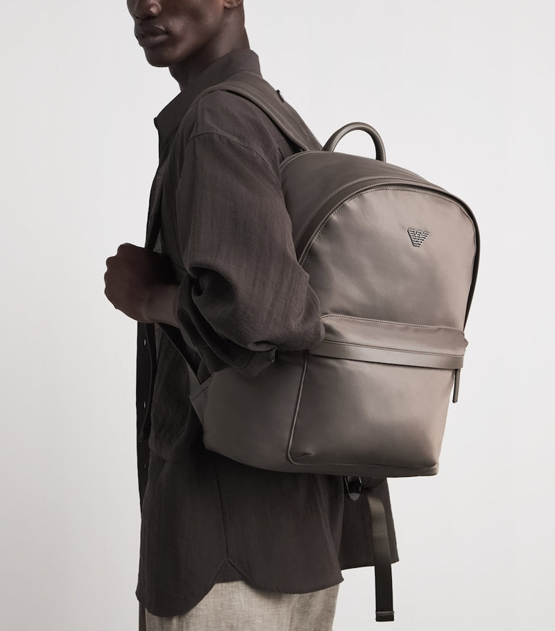 Emporio Armani logo backpack, UK version