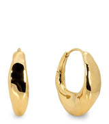 Harrods Monica Vinader Gold Vermeil Antica Hoop Earrings- Buy online at McGrocer