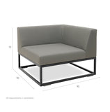 Indian Ocean Latitude Module outdoor lounge chair, UK version