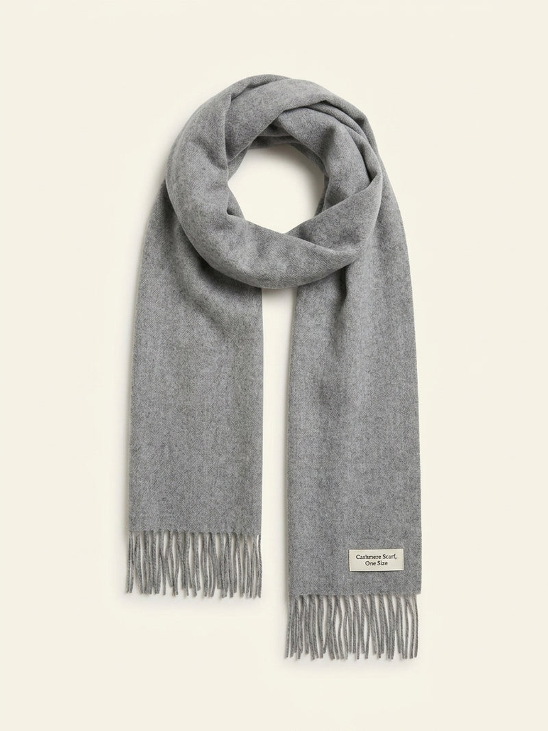 Mulberry Merino Wool Check Scarf Moss Sky Blue, imported from the UK
