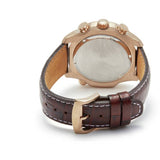 Citizen watch chronograph brown leather strap 48mm (British brand)