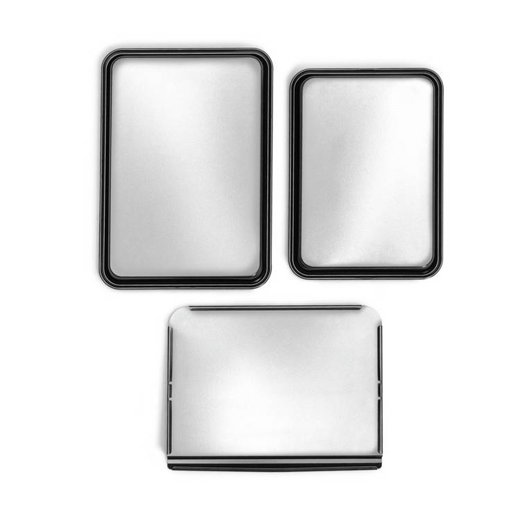 Habitat 3 piece oven tray set carbon steel non-stick British product