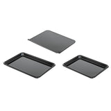 Habitat 3 piece oven tray set carbon steel non-stick British product