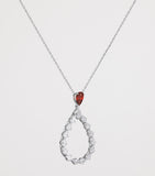 Chopard L'Heure du Diamant necklace white gold diamonds ruby - British product