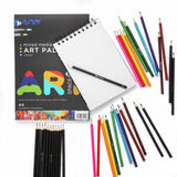 ArtSpace sketching bundle with pencils and pads (British brand)