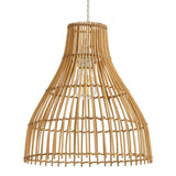 Habitat Camillo natural bamboo midi lampshade 30cm, imported from the UK