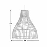 Habitat Camillo natural bamboo midi lampshade 30cm, imported from the UK
