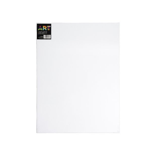ArtSpace artist canvas 2-pack 45x60cm (British brand)