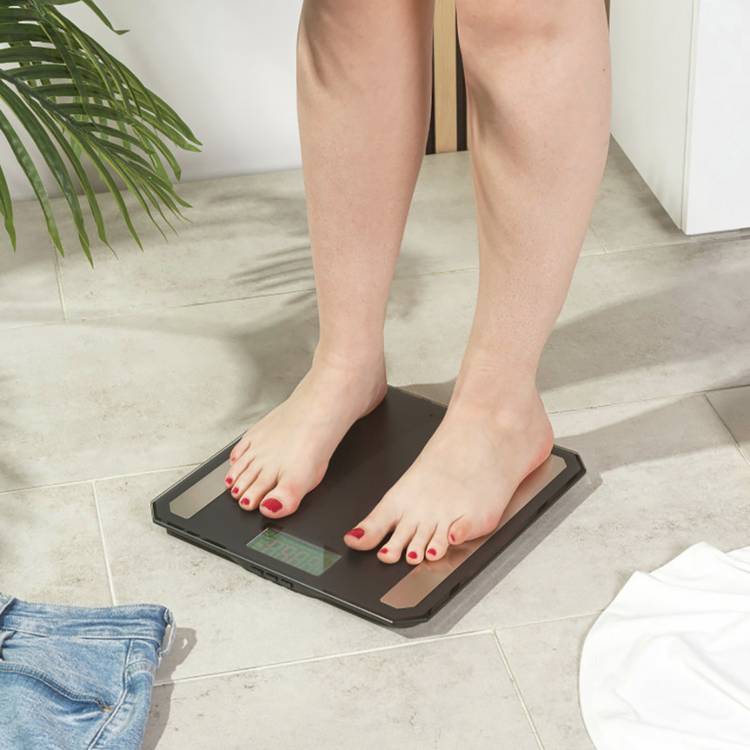 Salter digital analyser bathroom scale - British product