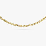 Revere 9ct gold plated sterling silver round curb bracelet - British product