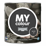 Johnstone's Whitby Jet Durable Matt paint 2.5L - British product