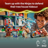 LEGO NINJAGO Ninja Vehicle Tree House Battle set 642 pieces - British product