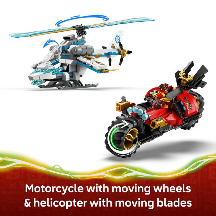 LEGO NINJAGO Ninja Vehicle Tree House Battle set 642 pieces - British product