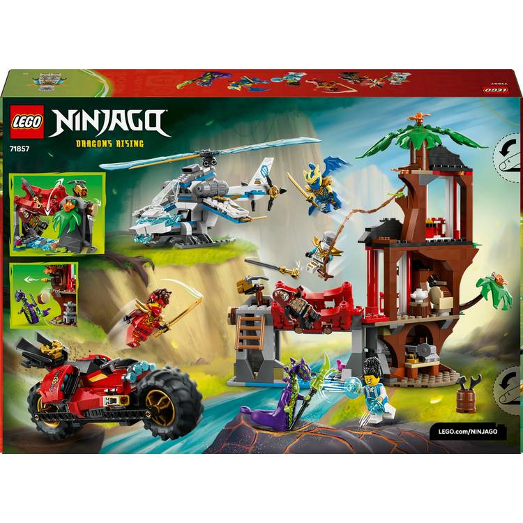 LEGO NINJAGO Ninja Vehicle Tree House Battle set 642 pieces - British product
