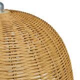 Habitat rattan scallop lampshade 35cm - British product