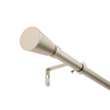 Argos Home matte nickel extendable curtain pole 165-300cm (British brand)