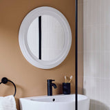 Argos Argos Home White Round Bathroom Wall Mirror 42x42cm- Buy online at McGrocer