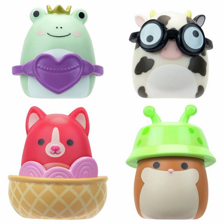 Squishmallows Squish-a-longs collectible figures 14-pack (British brand)