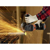 Black+Decker brushless angle grinder kit with case - British product