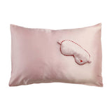Argos Argos Home Pink Satin Eyemask and Pillowcase Set- Buy online at McGrocer