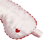 Argos Home pink satin eyemask and pillowcase set, imported from the UK