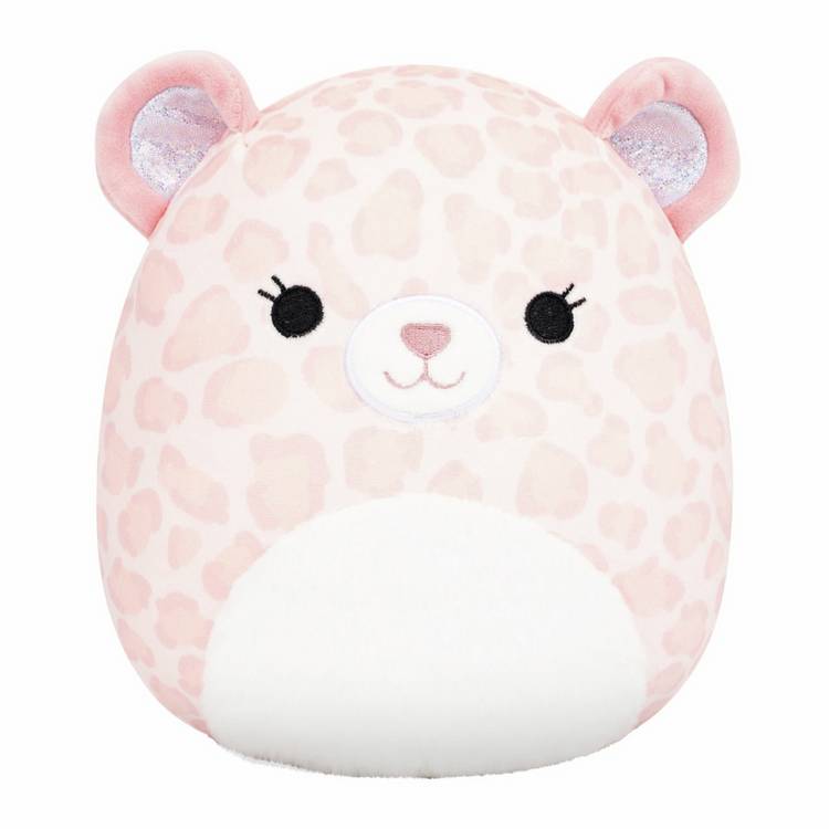Squishmallows soft toy Phaedra Peach Leopard 7.5-Inch, UK version