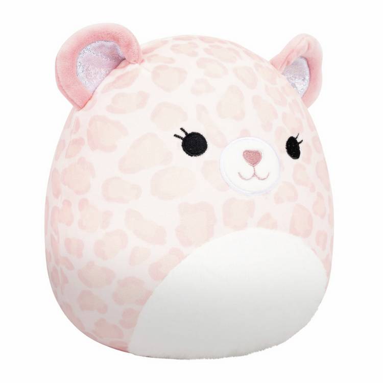 Squishmallows soft toy Phaedra Peach Leopard 7.5-Inch, UK version