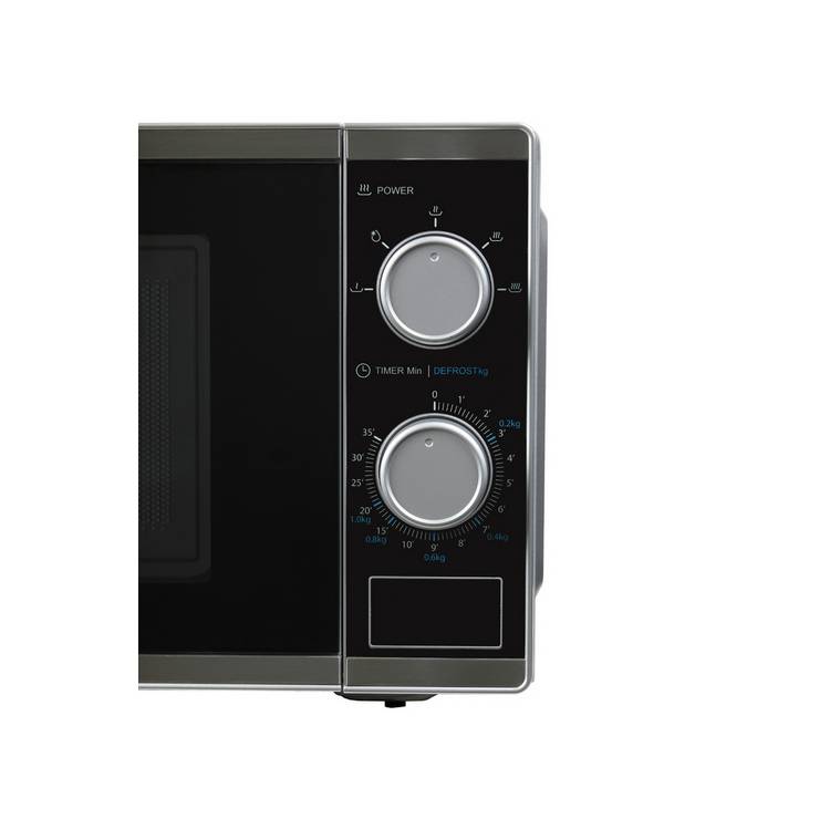 Morphy Richards solo microwave 20L silver, imported from the UK