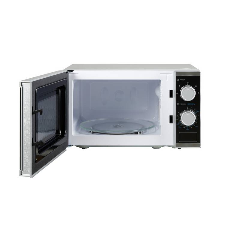 Morphy Richards solo microwave 20L silver, imported from the UK