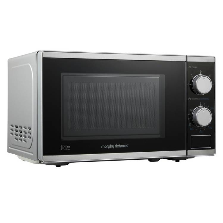 Morphy Richards solo microwave 20L silver, imported from the UK