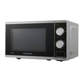 Morphy Richards solo microwave 20L silver, imported from the UK