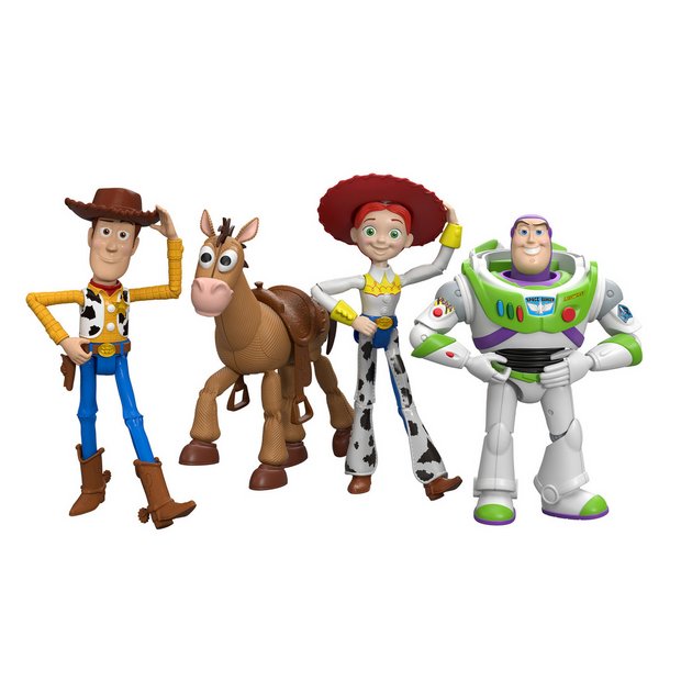 Disney Pixar Toy Story 4 pack action figures - British product