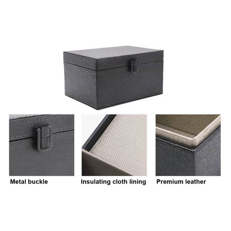 Yale RFID signal blocking box black 12cm - British product
